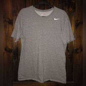 Nike Gray Dri-Fit T-Shirt Size Large